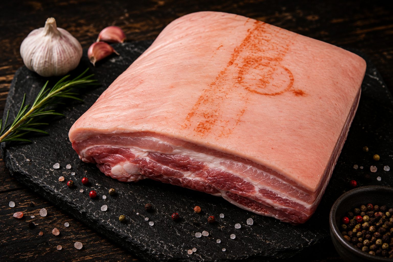 Buikspek met zwoerd