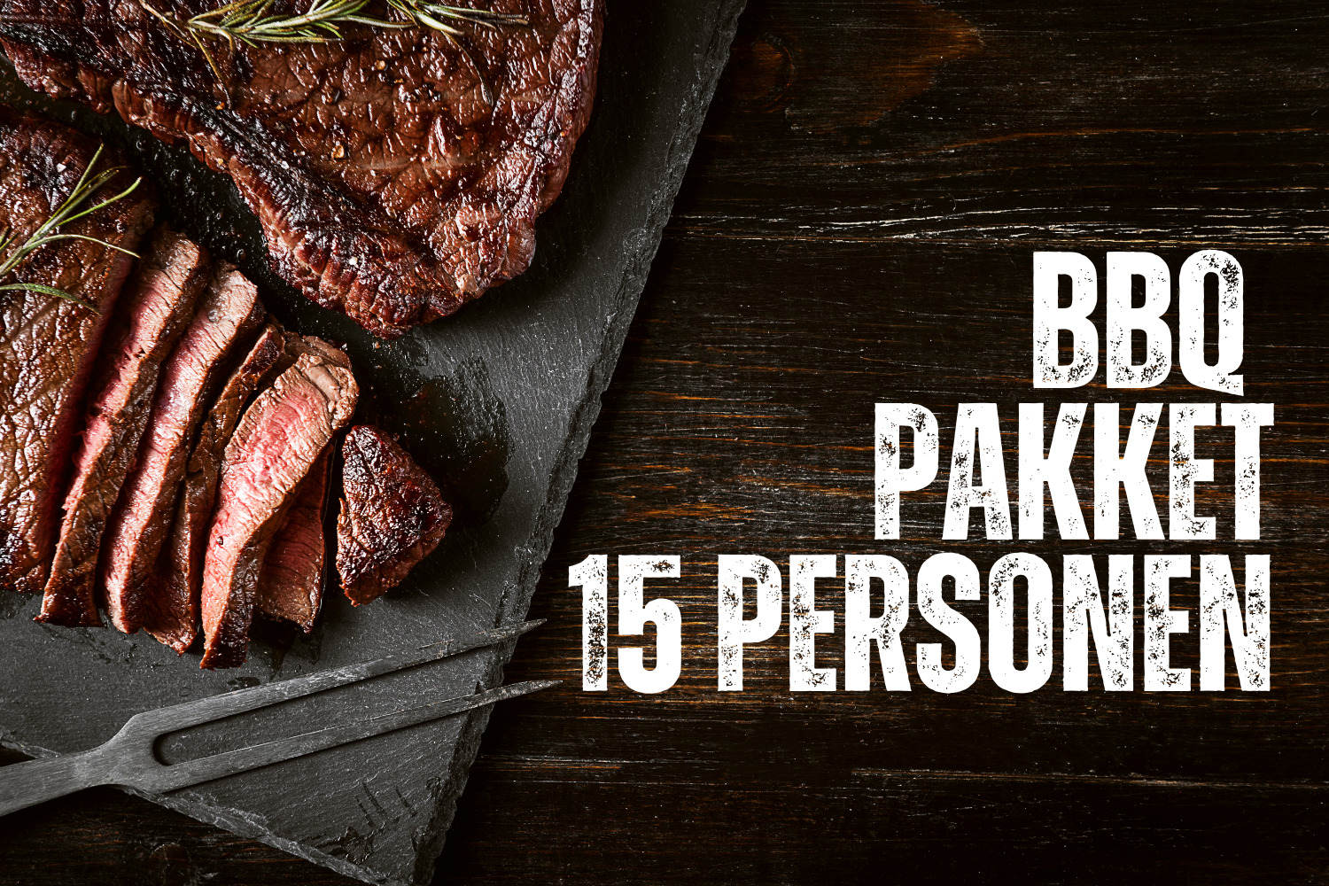 BBQ pakket 15 personen
