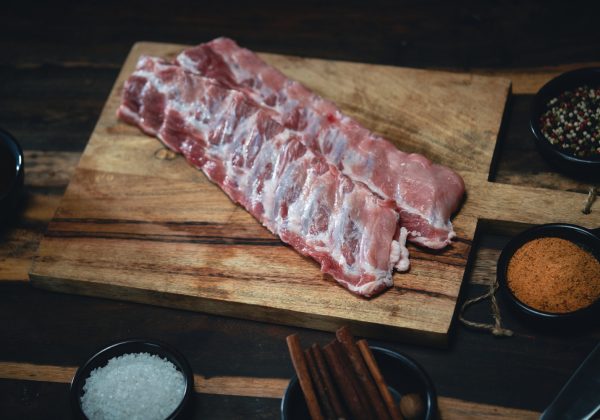 Dit is een foto van spare ribs